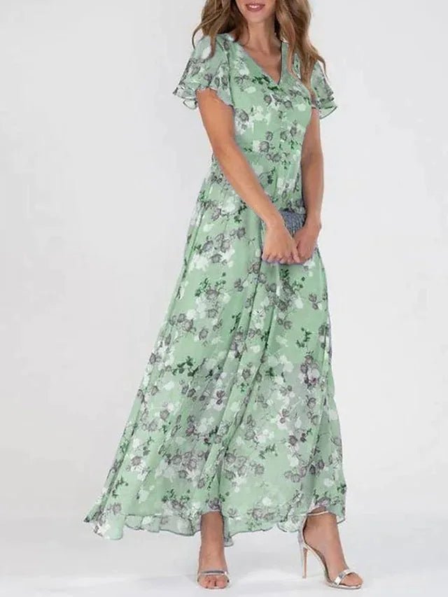 Floating Wrap Dress
