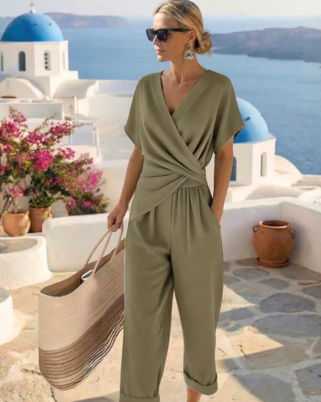 Soft Pleat Jumpsuit