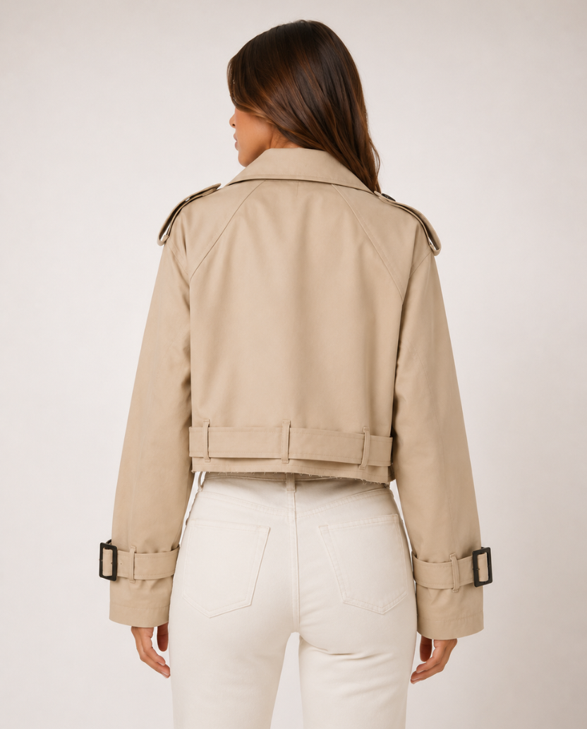 Gabardina Cropped Milan