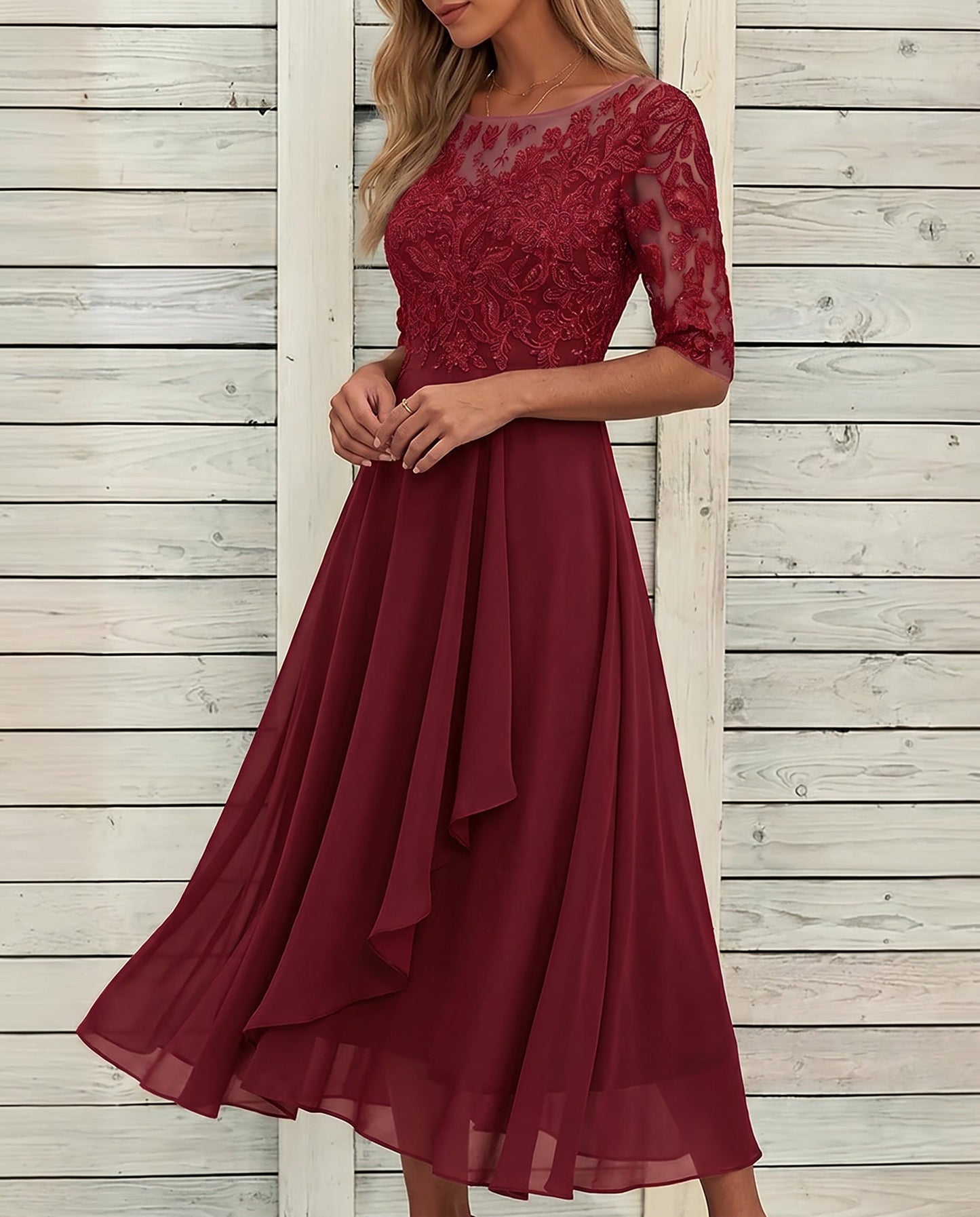 Lace Fall Dress
