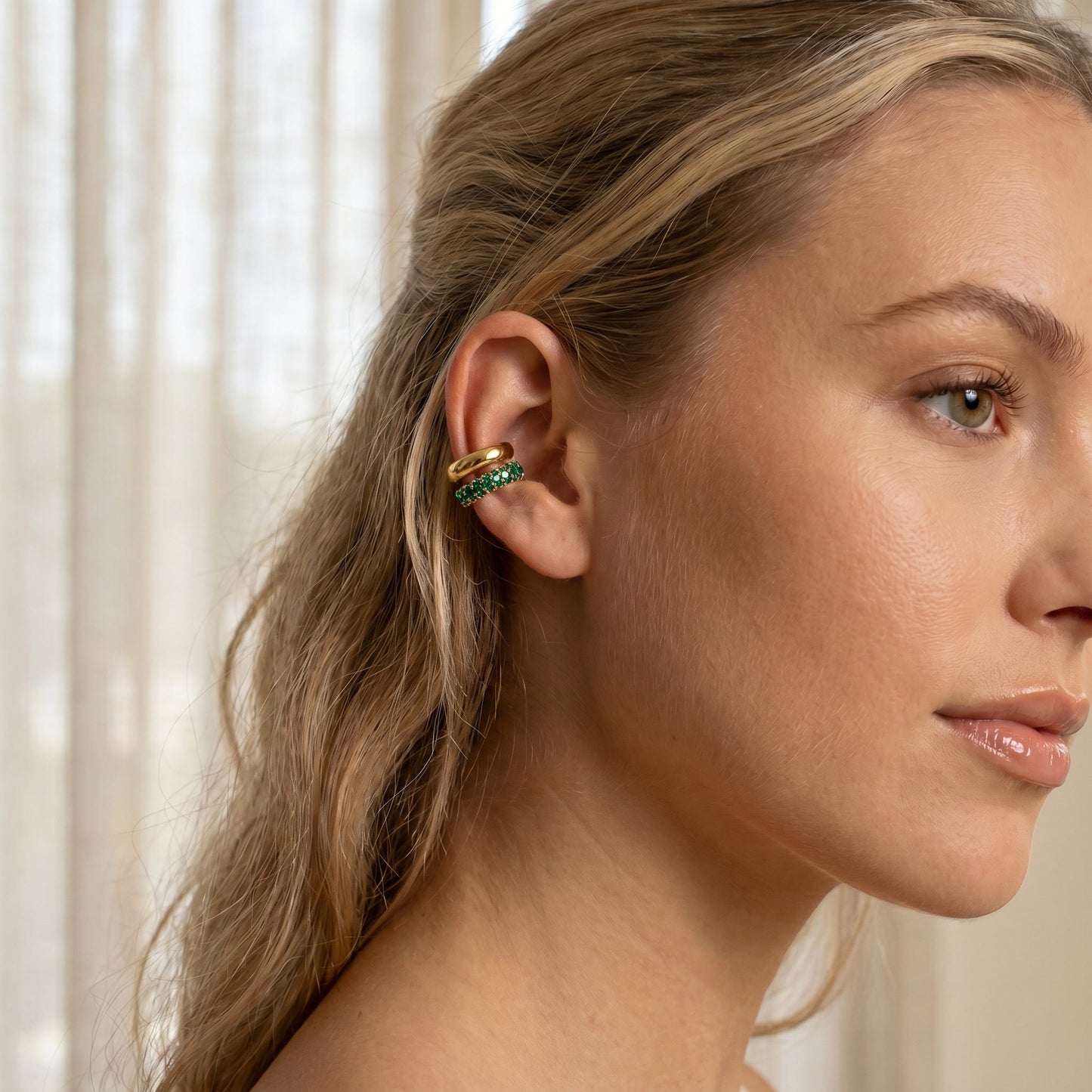 Soft Glow Ear Cuffs
