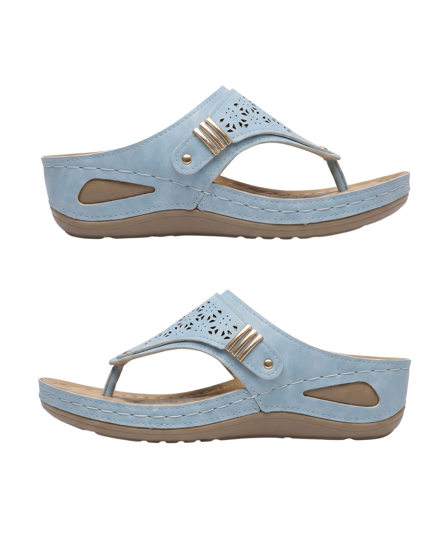 Wedge Herringbone Sandals