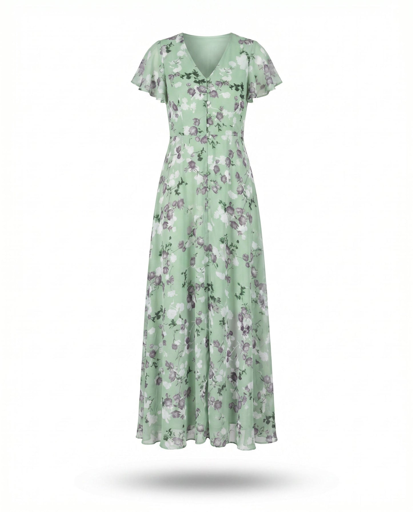 Floating Wrap Dress