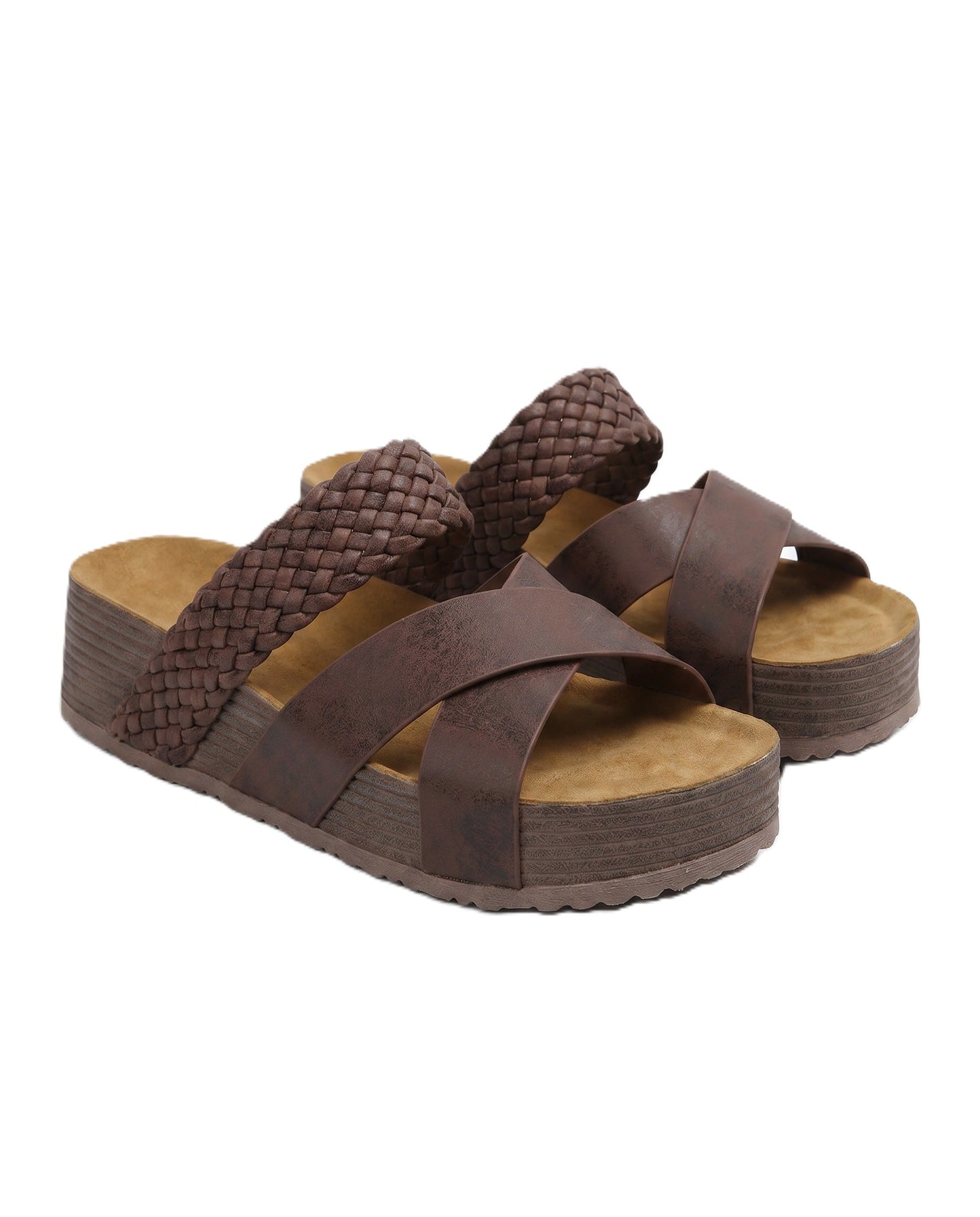 Cross Strap Slides