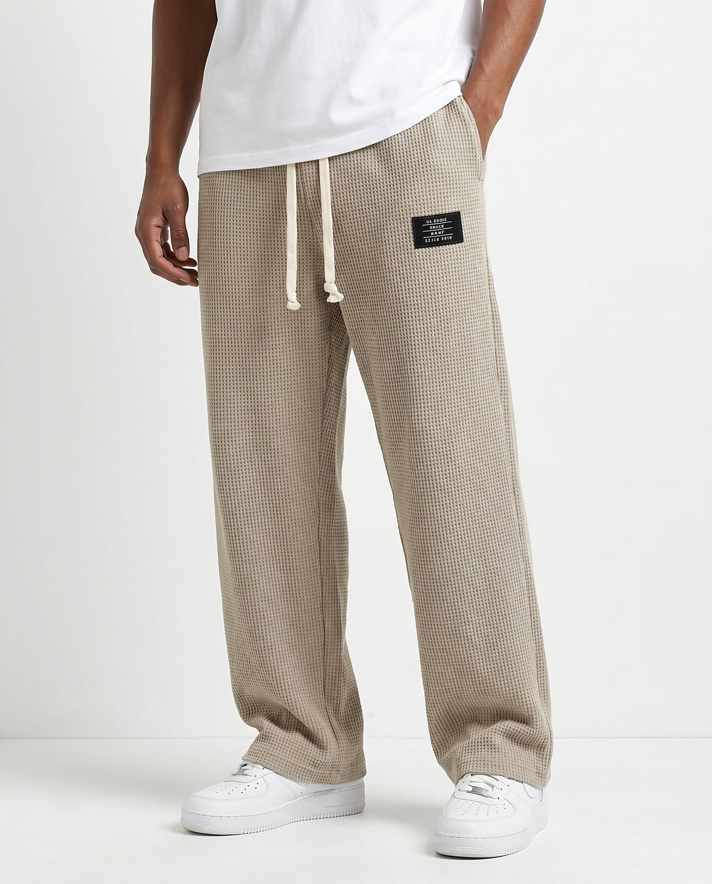 Waffle Grid Pants