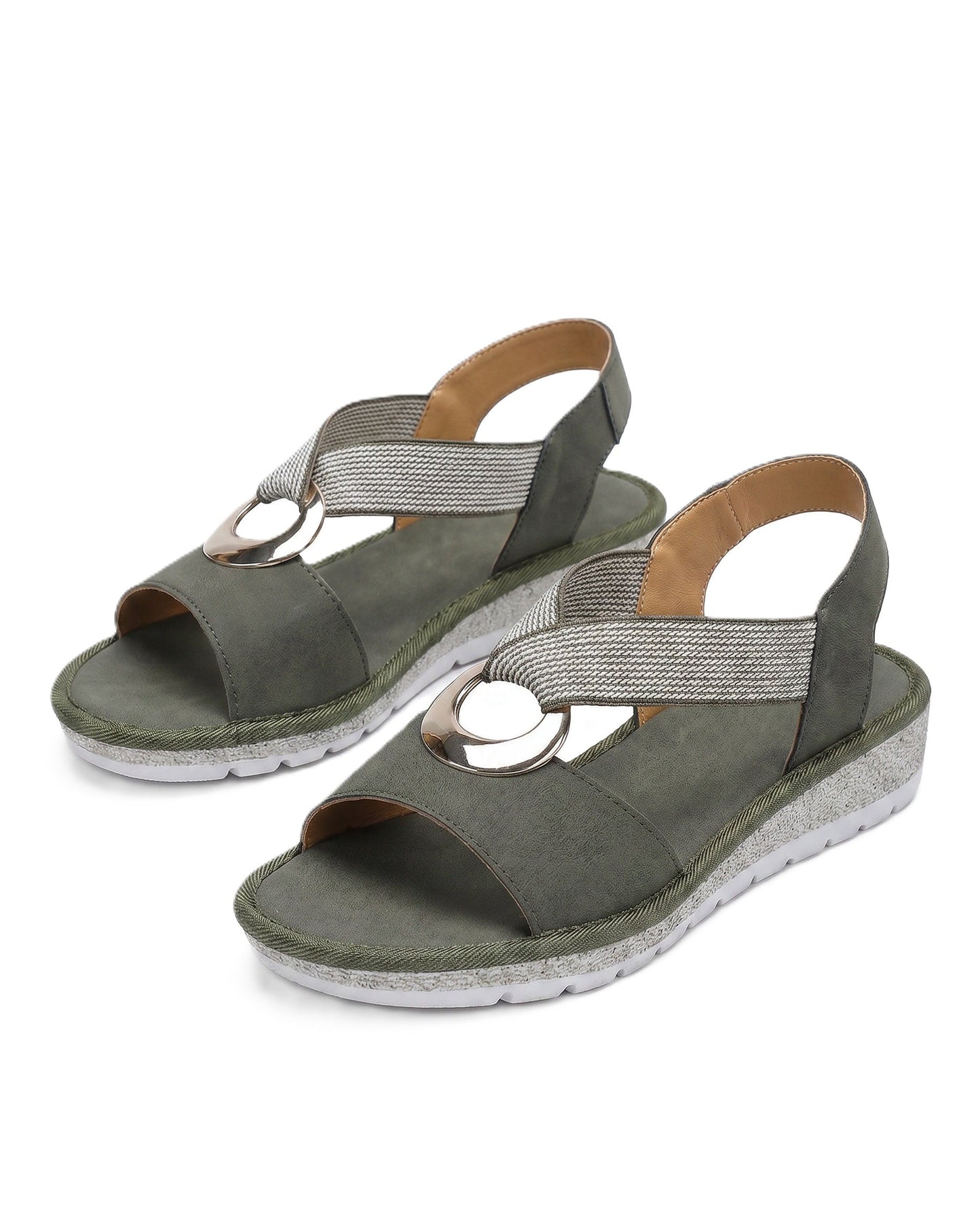 Rope Wedge Sandals