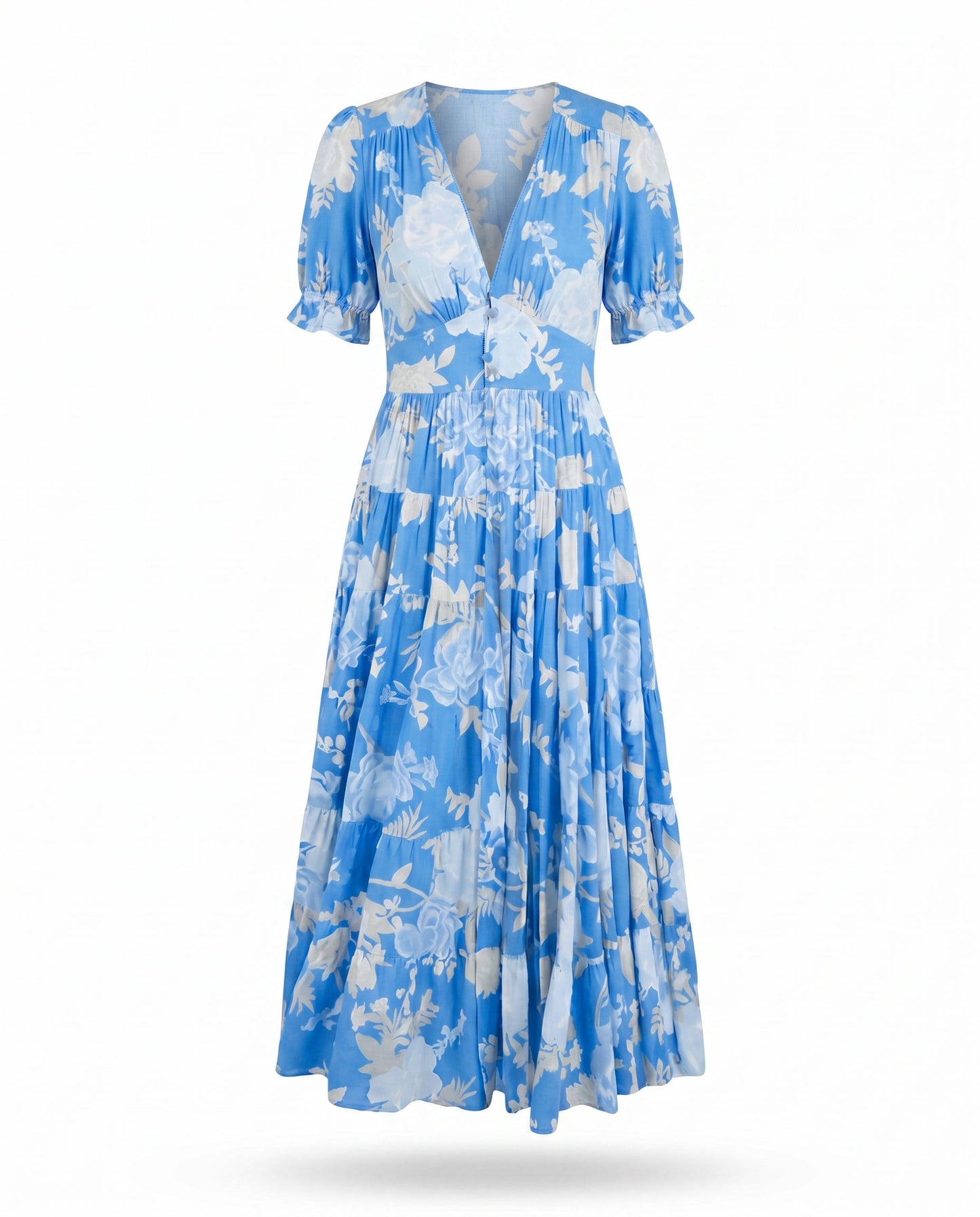 Field Print Dress