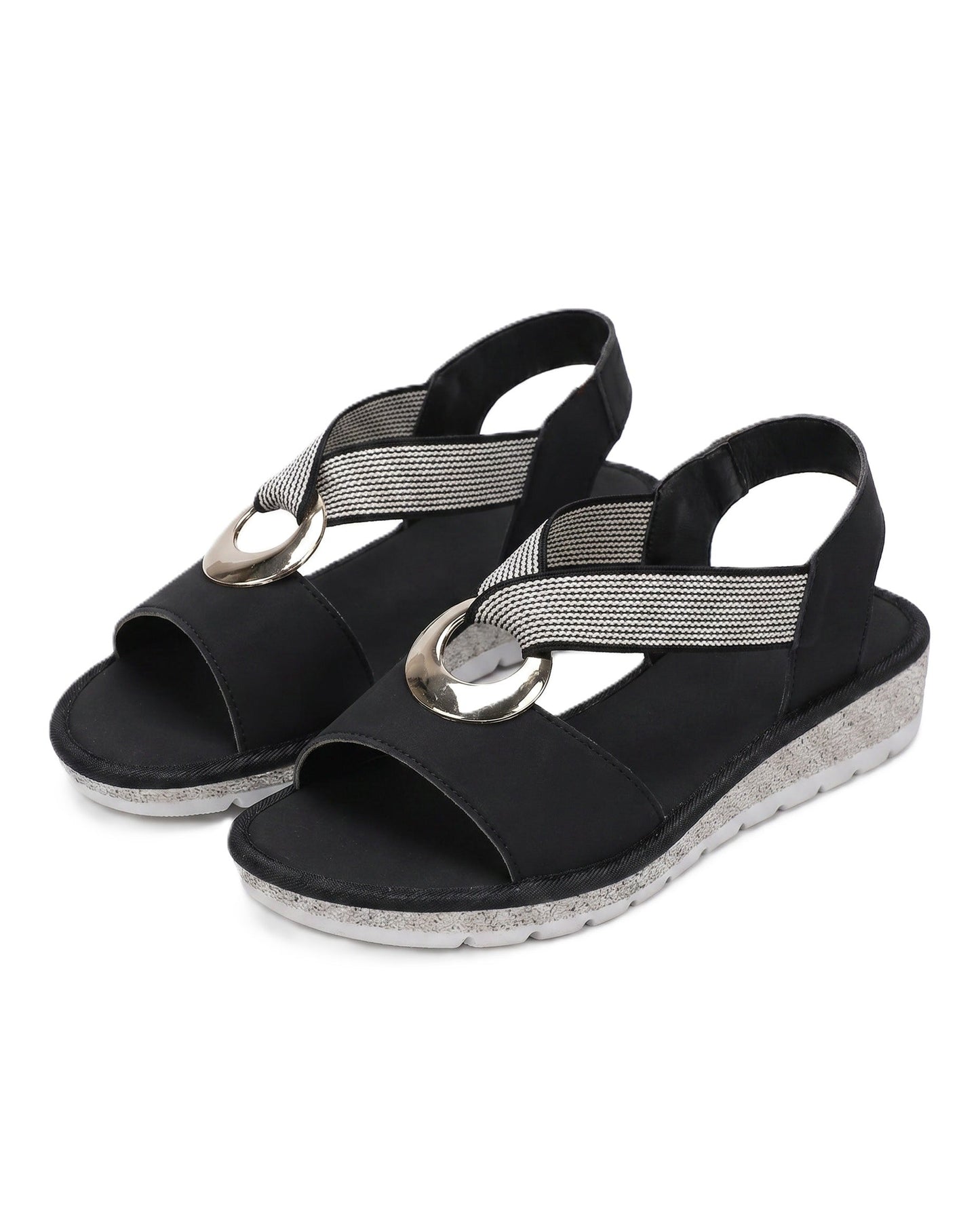 Rope Wedge Sandals