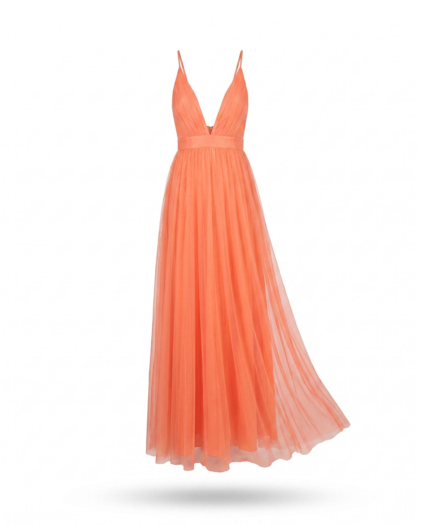 Coral Fade Dress