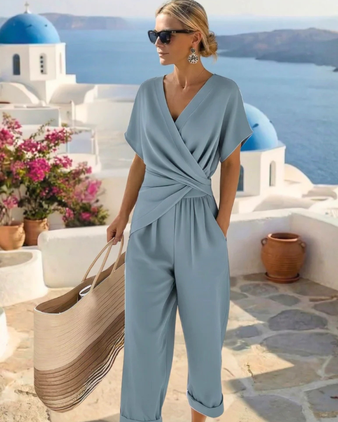 Soft Pleat Jumpsuit