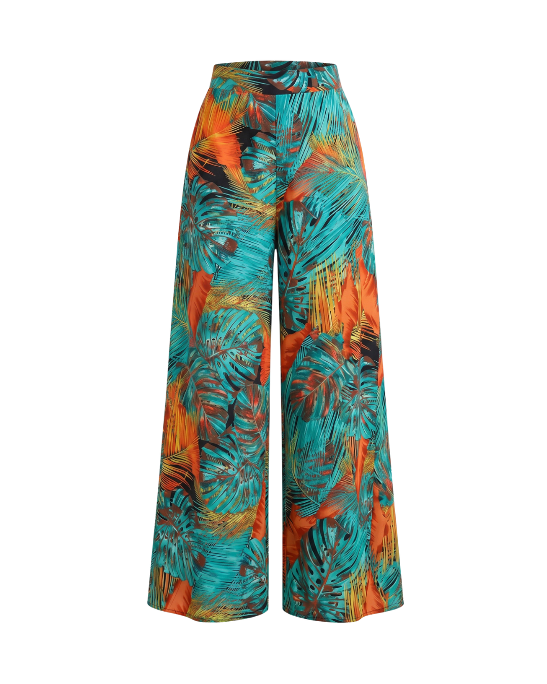 Bold Print Trousers