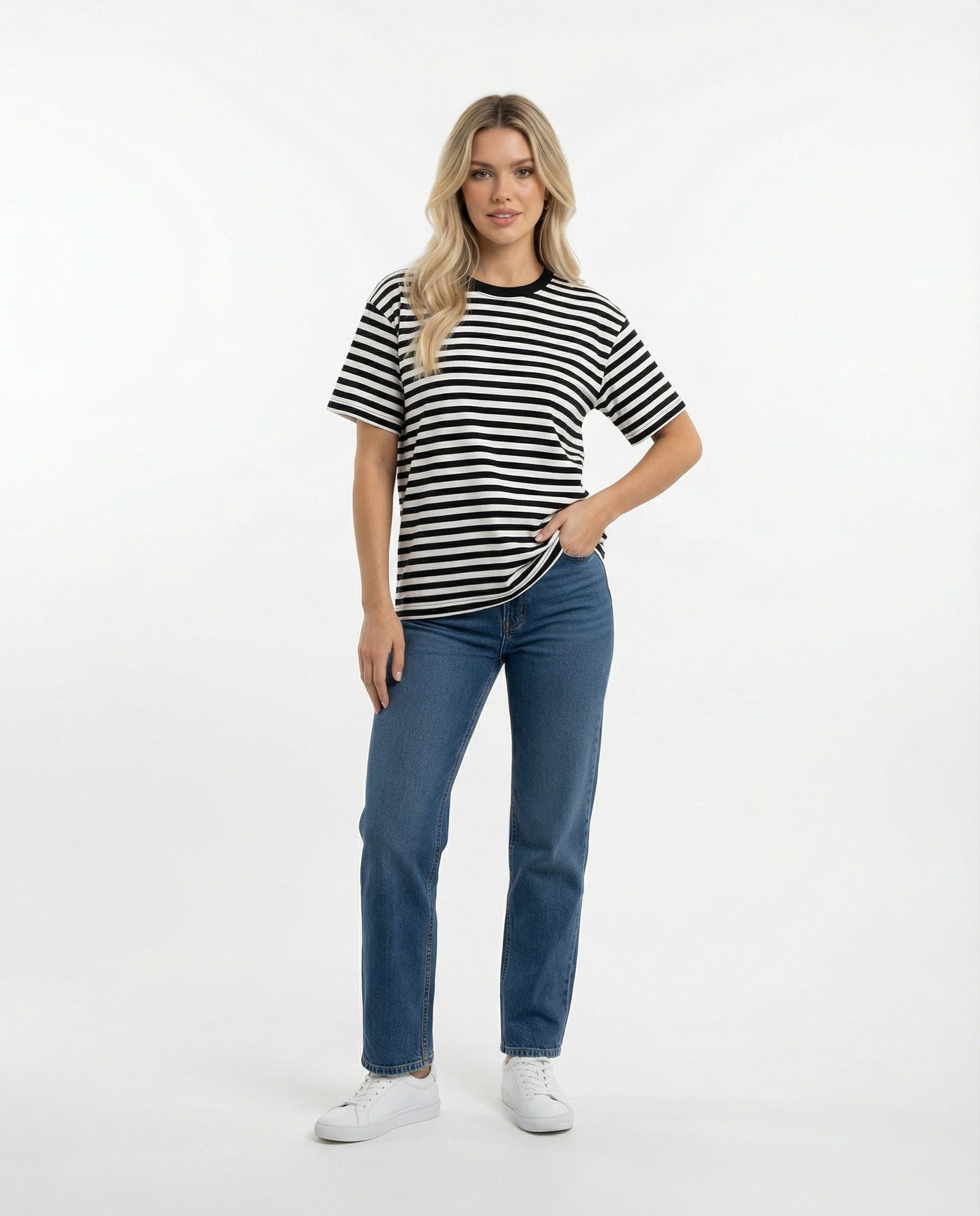 Neon Stripe Tee