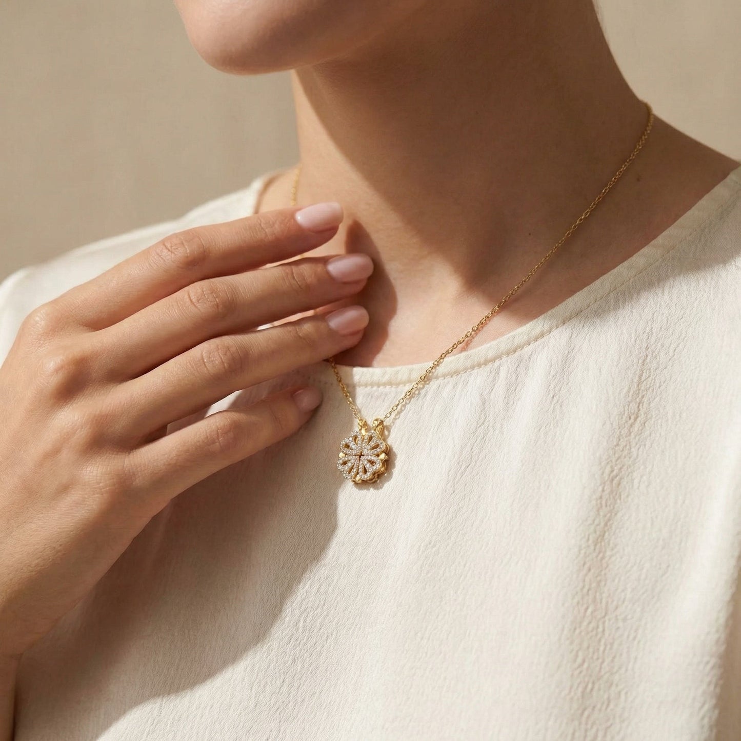 Four Leaf Necklace