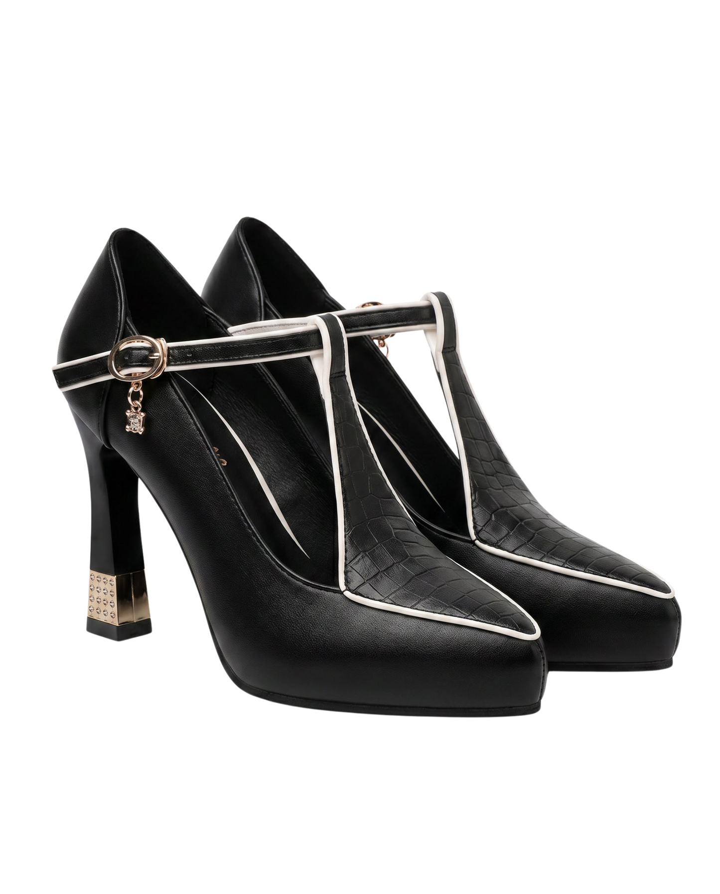 Block Heel Pumps
