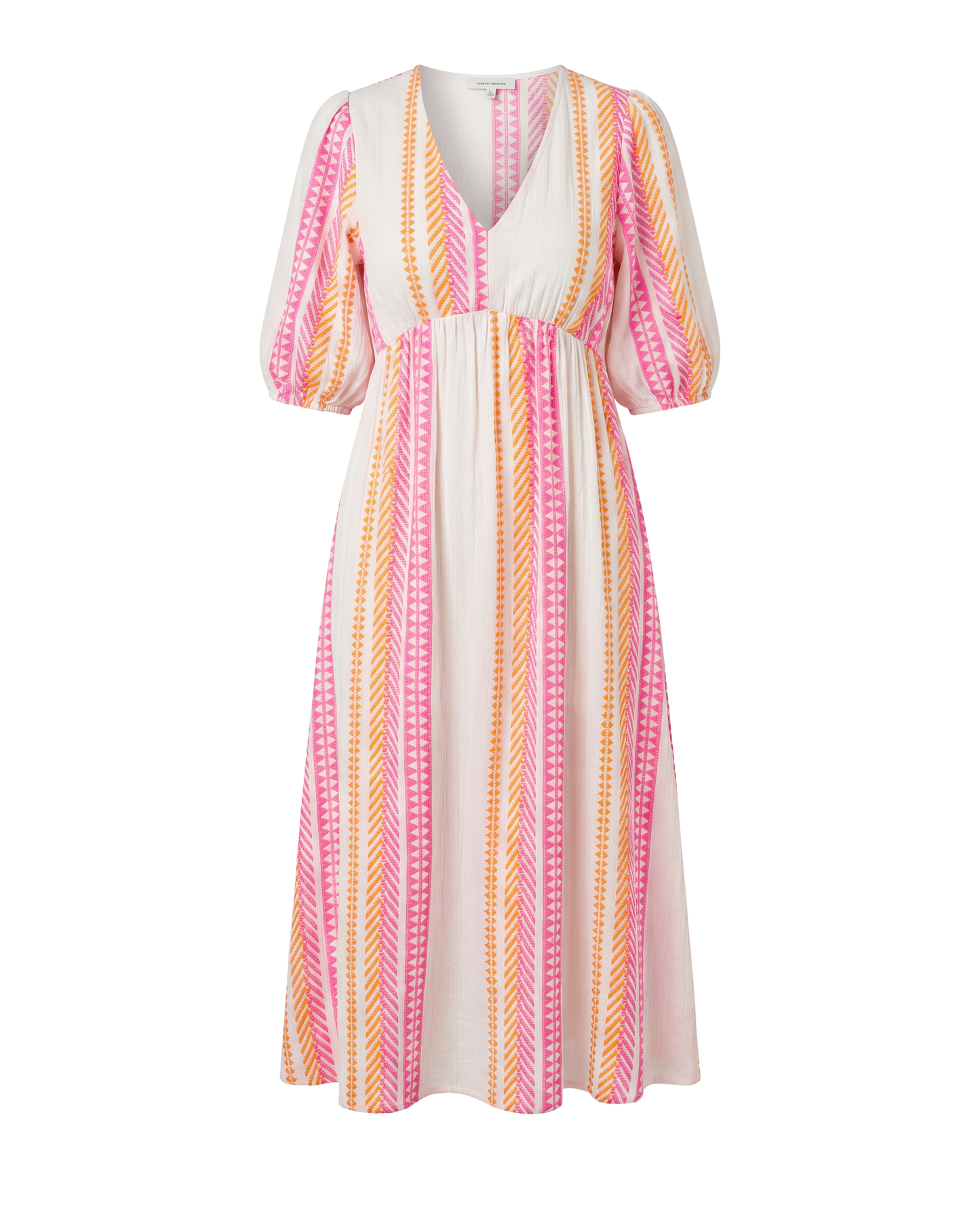 V-Neck A-Line Dress