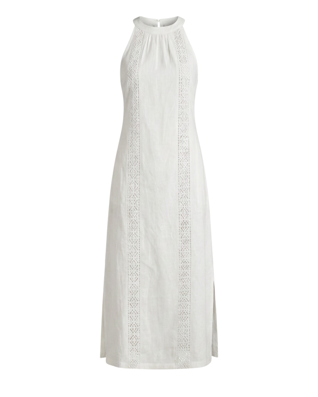 White Linen Dress
