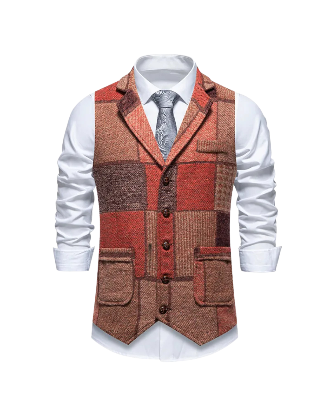 Sharp Grid Vest