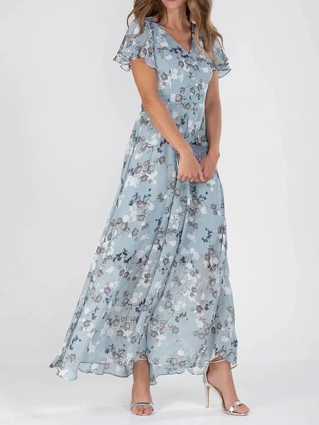 Floating Wrap Dress