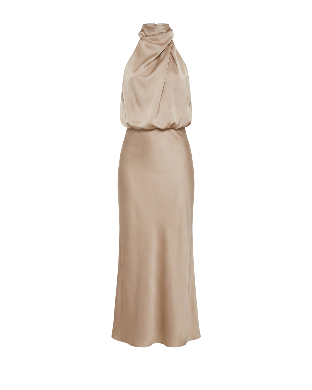 Satin Curtain Dress