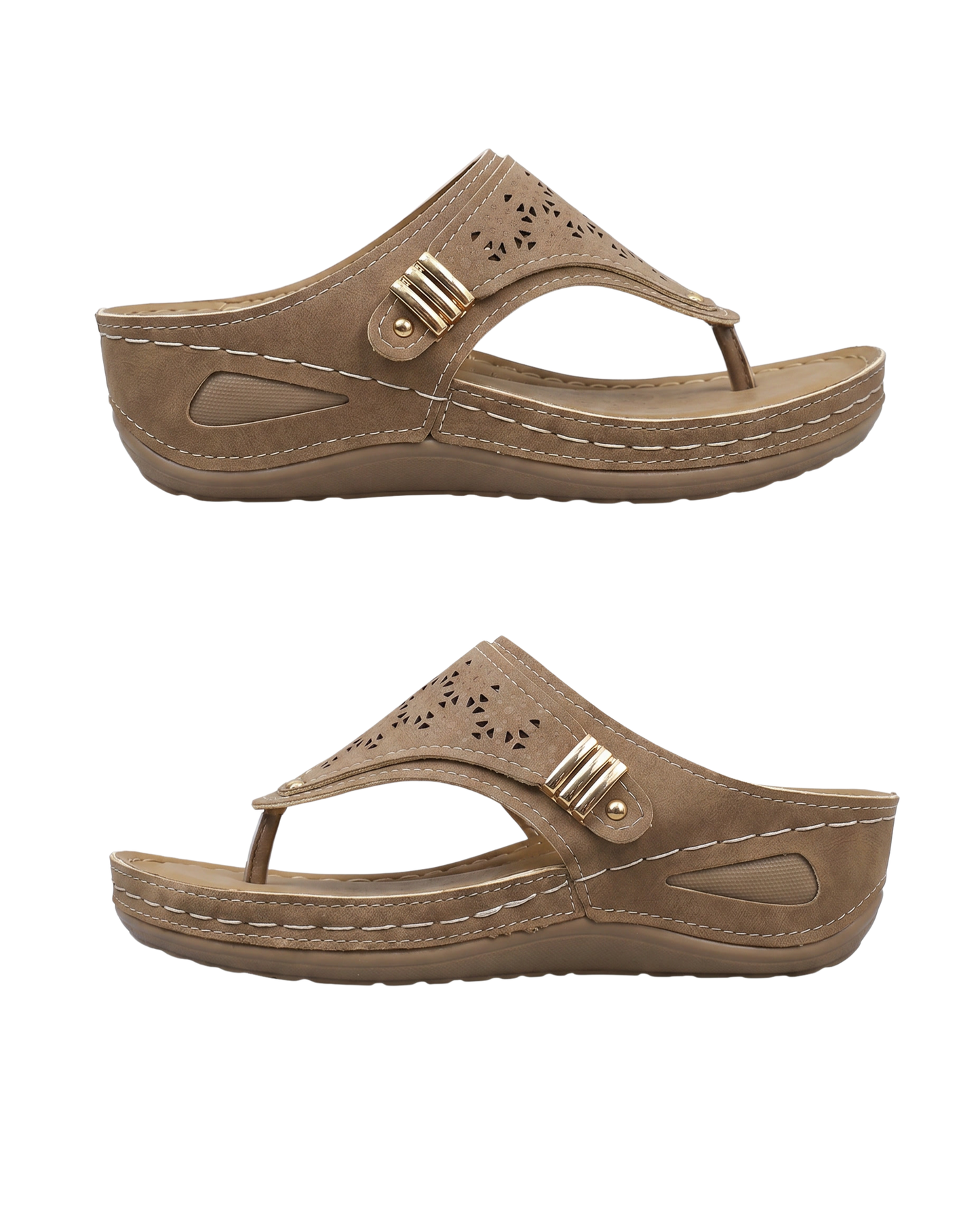Wedge Herringbone Sandals