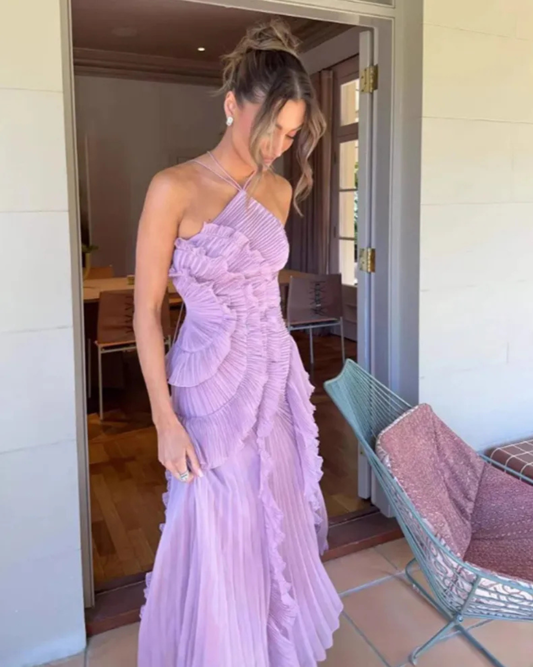 Pleat Night Dress