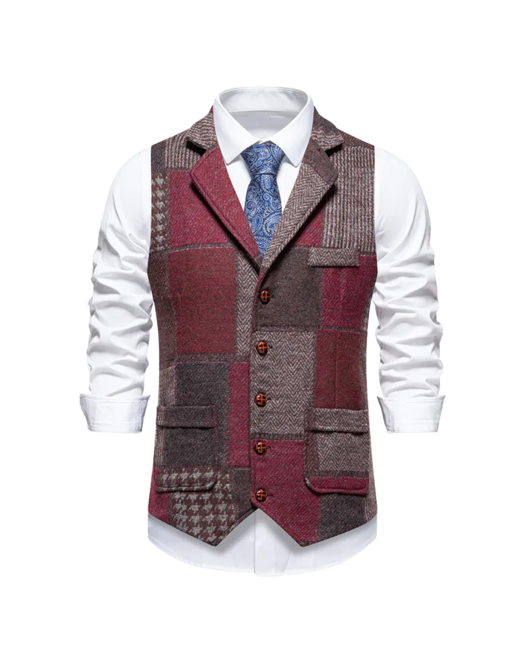 Sharp Grid Vest