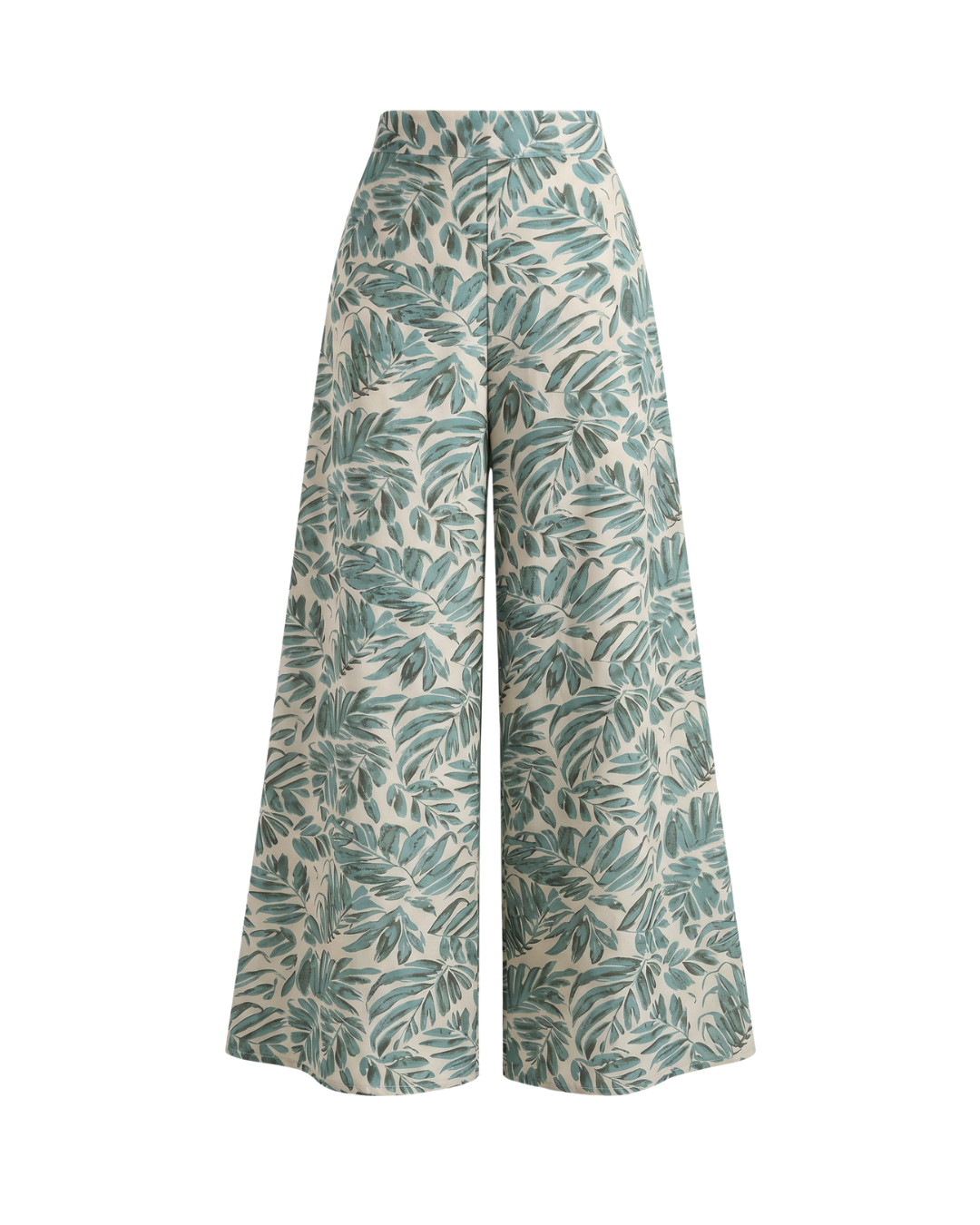 Bold Print Trousers
