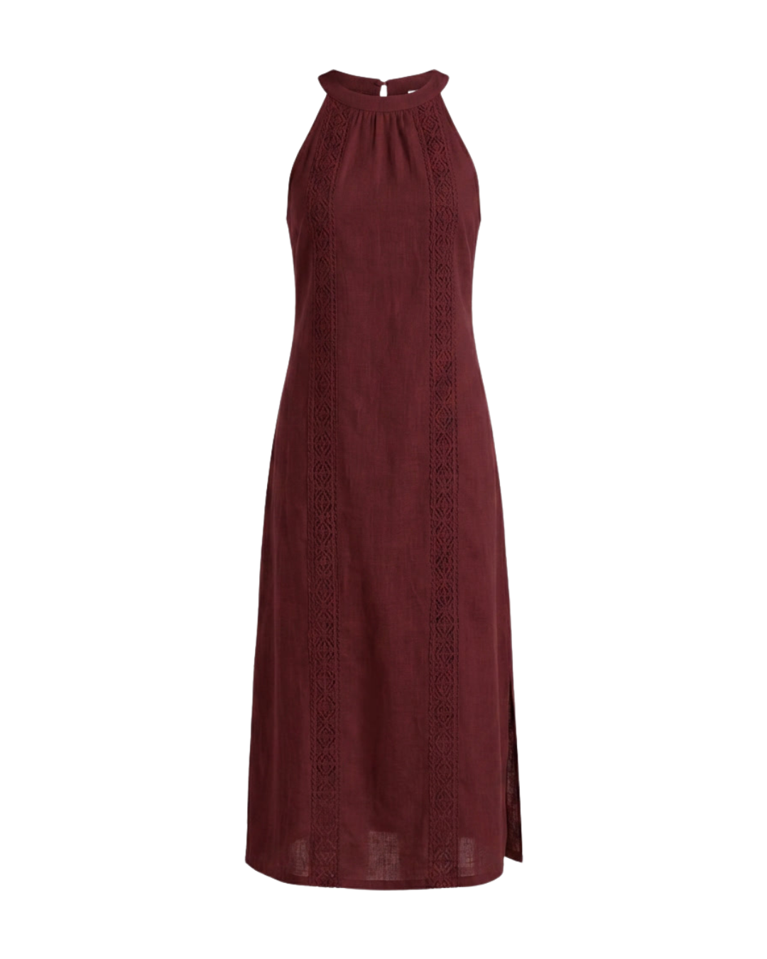 White Linen Dress