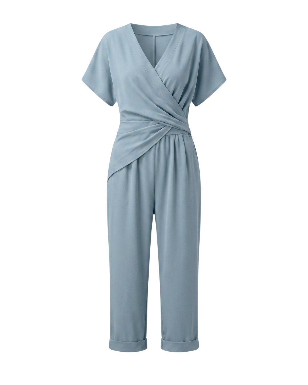 Soft Pleat Jumpsuit