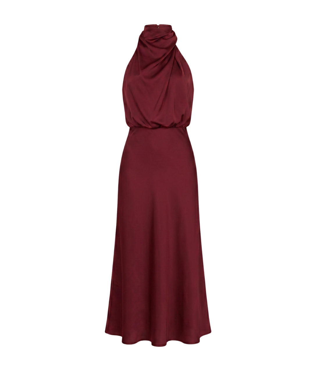 Satin Curtain Dress