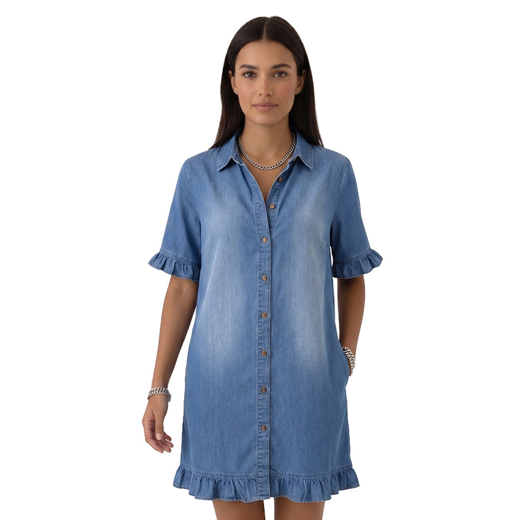 Ruffle Wash Dress