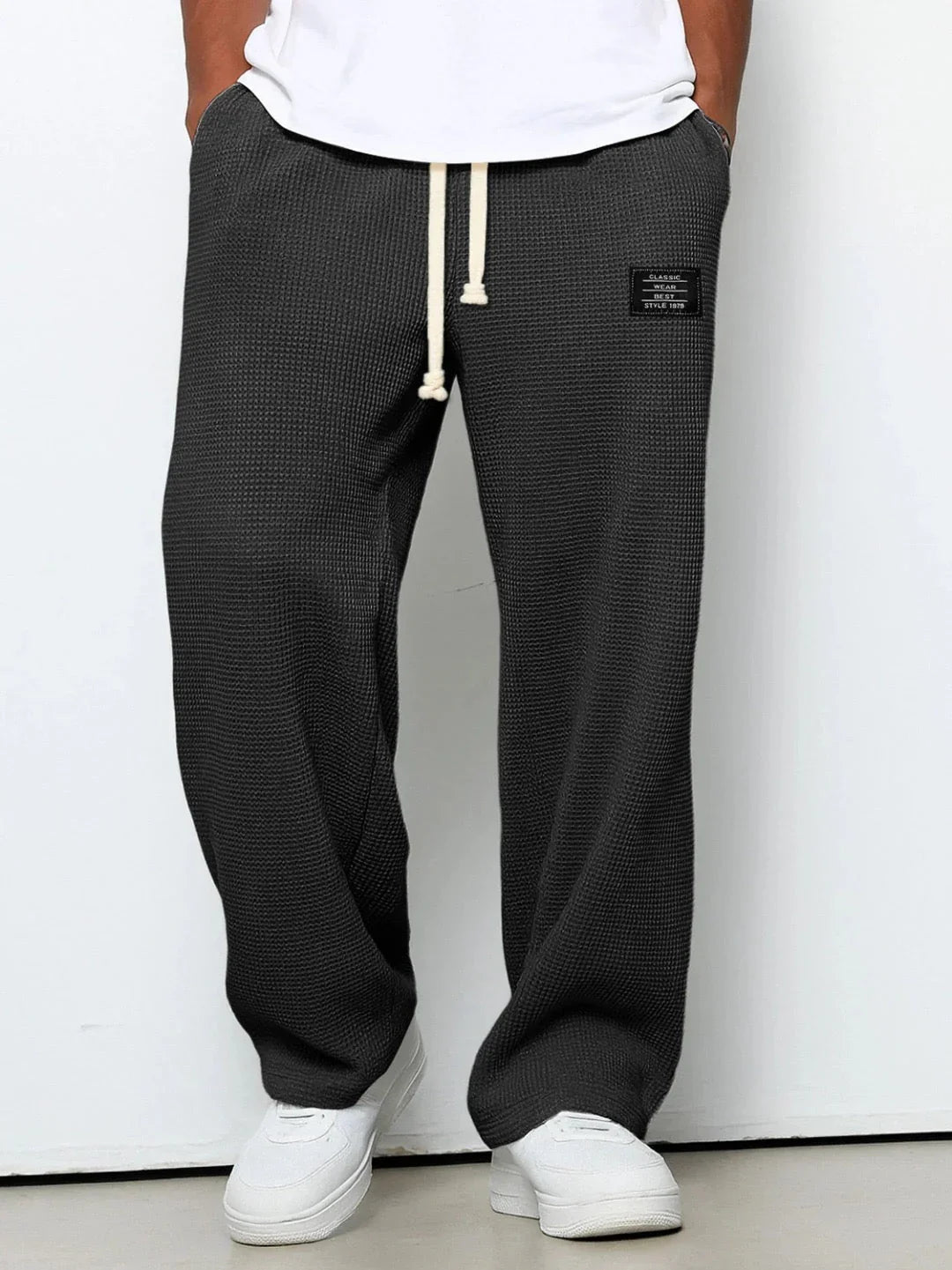 Waffle Grid Pants