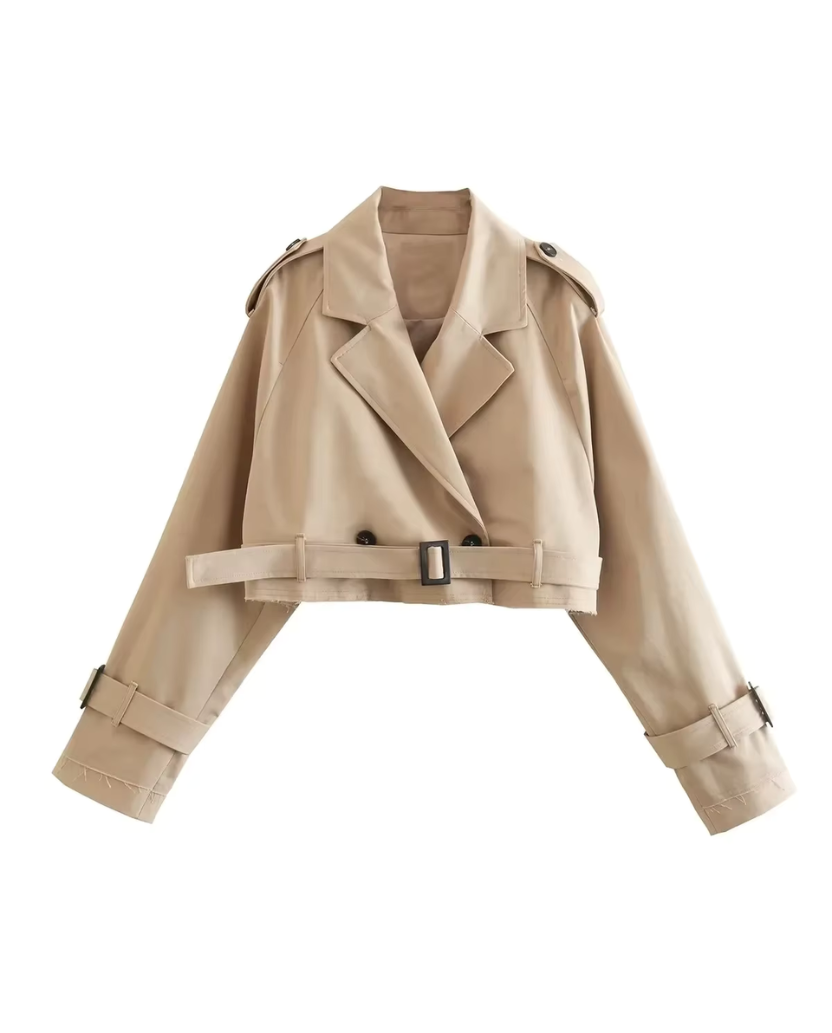 Gabardina Cropped Milan