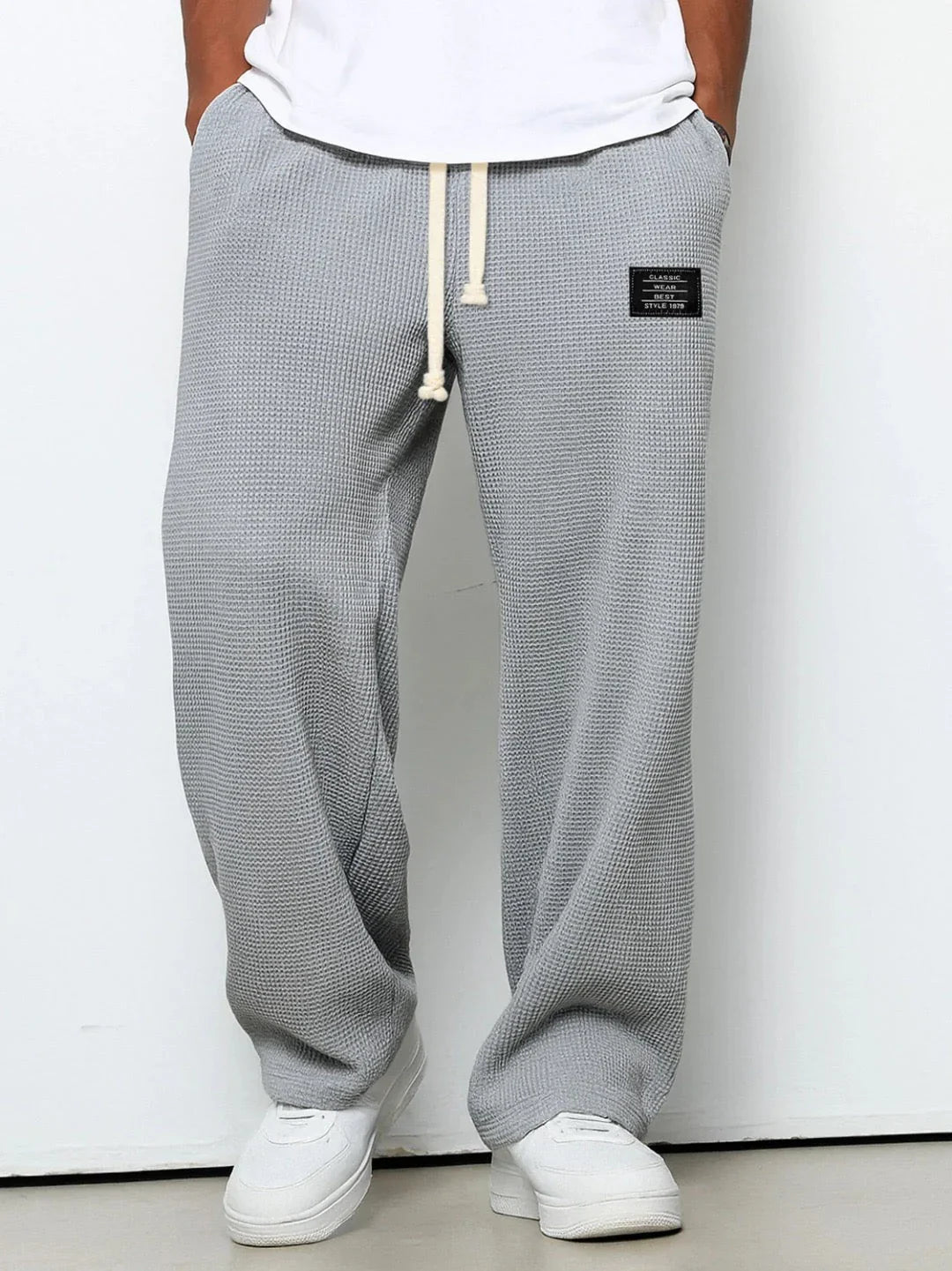 Waffle Grid Pants