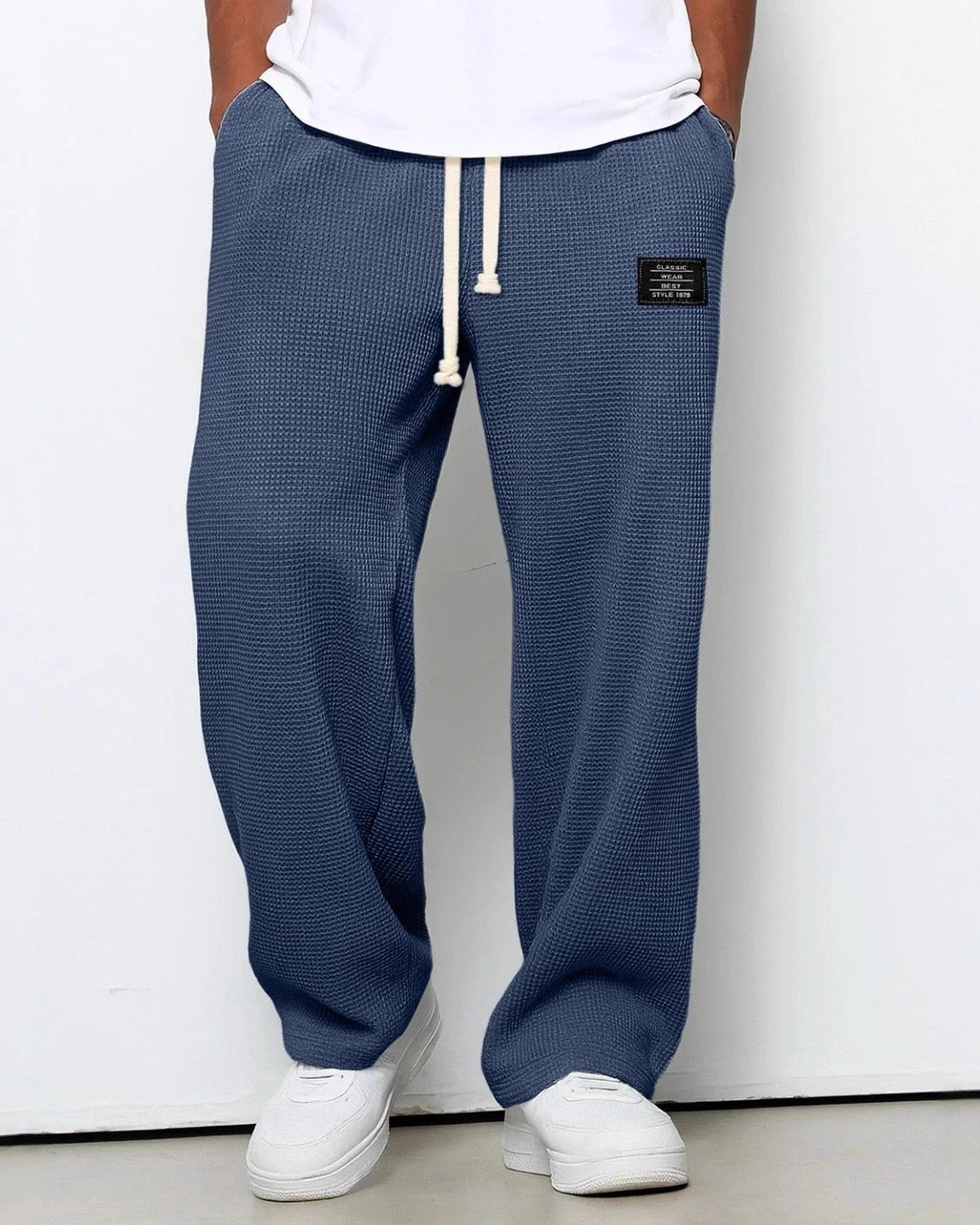 Waffle Grid Pants