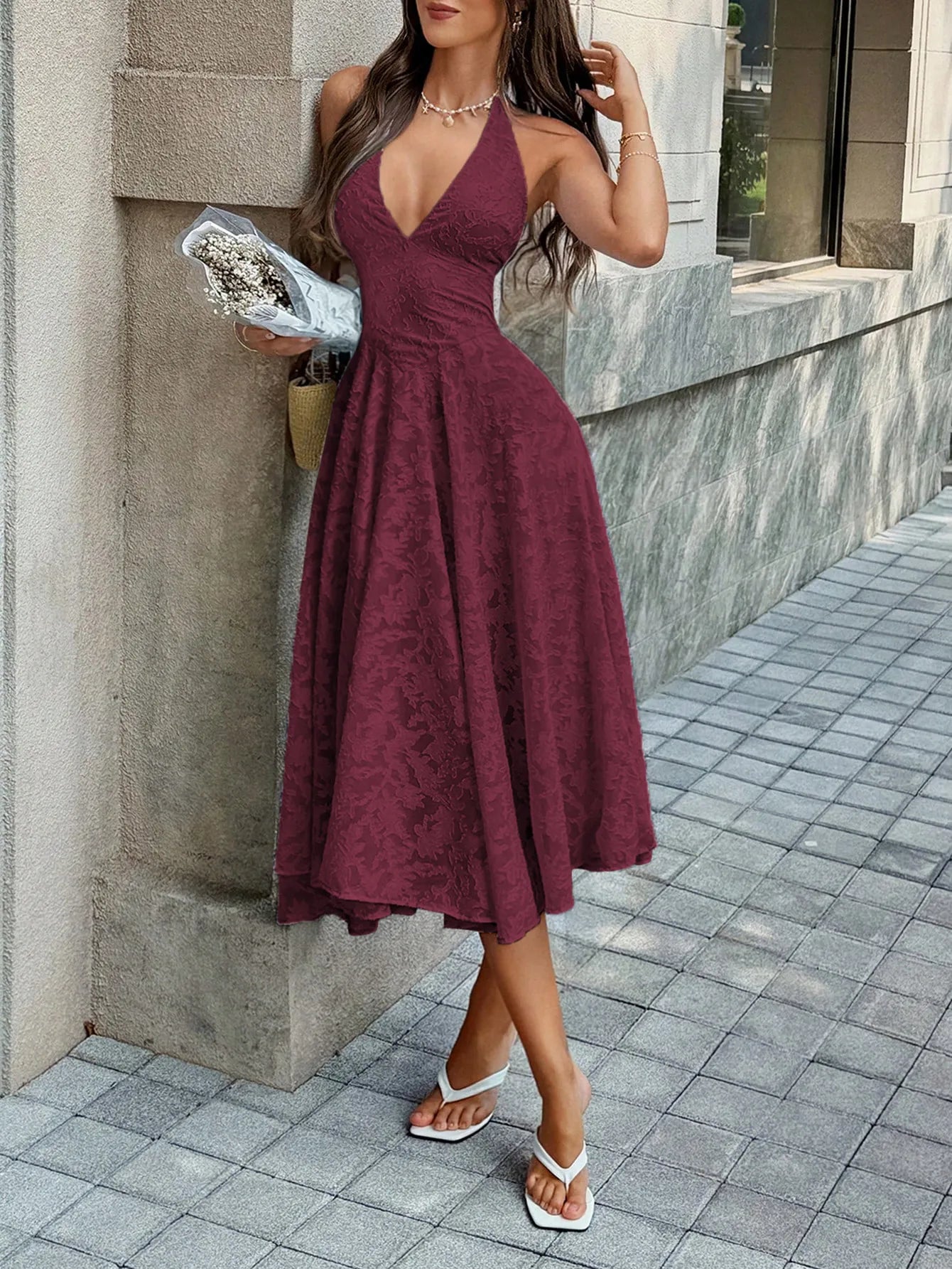Fold Line Dress