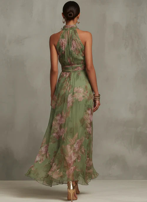 Green Petal Dress