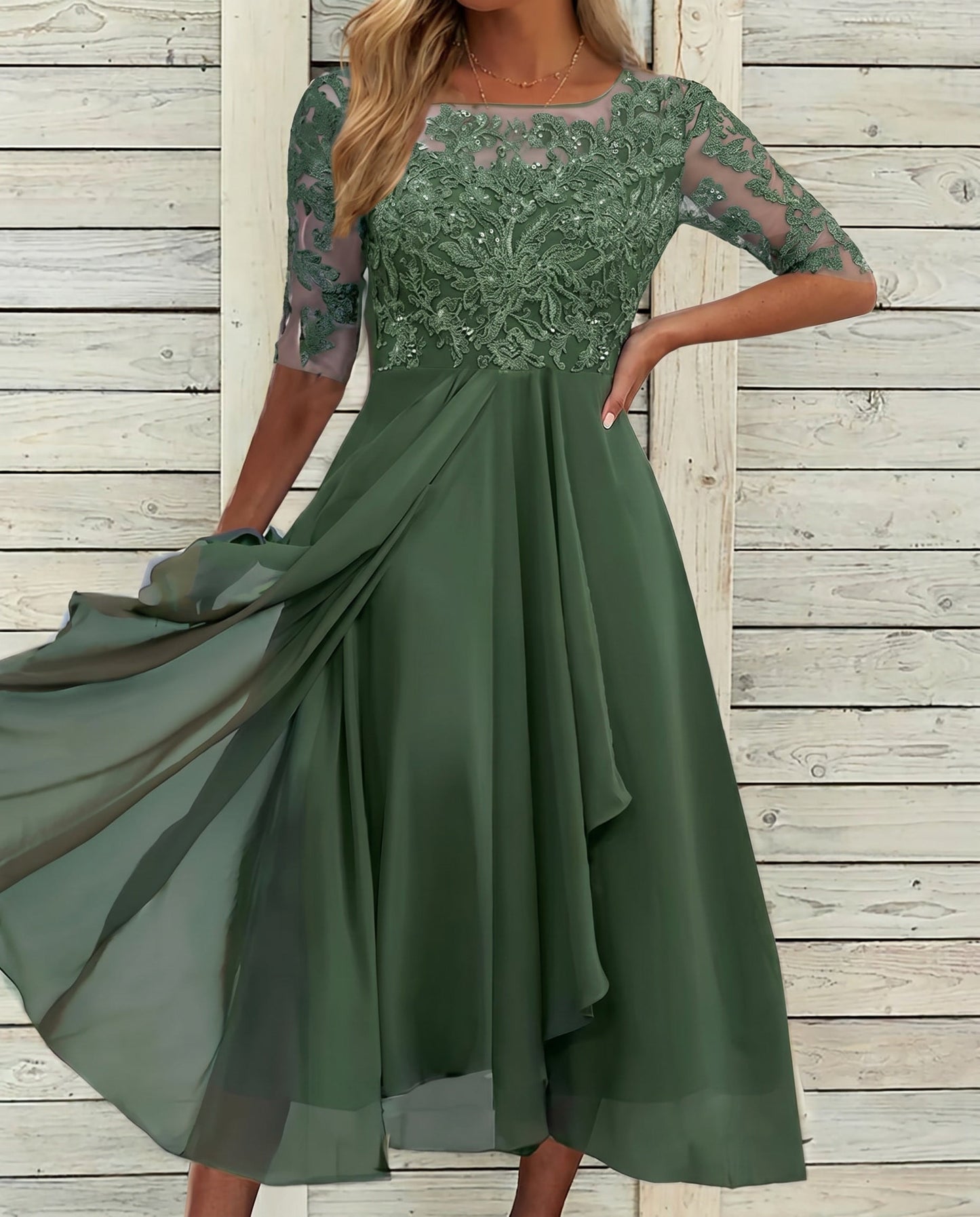Lace Fall Dress