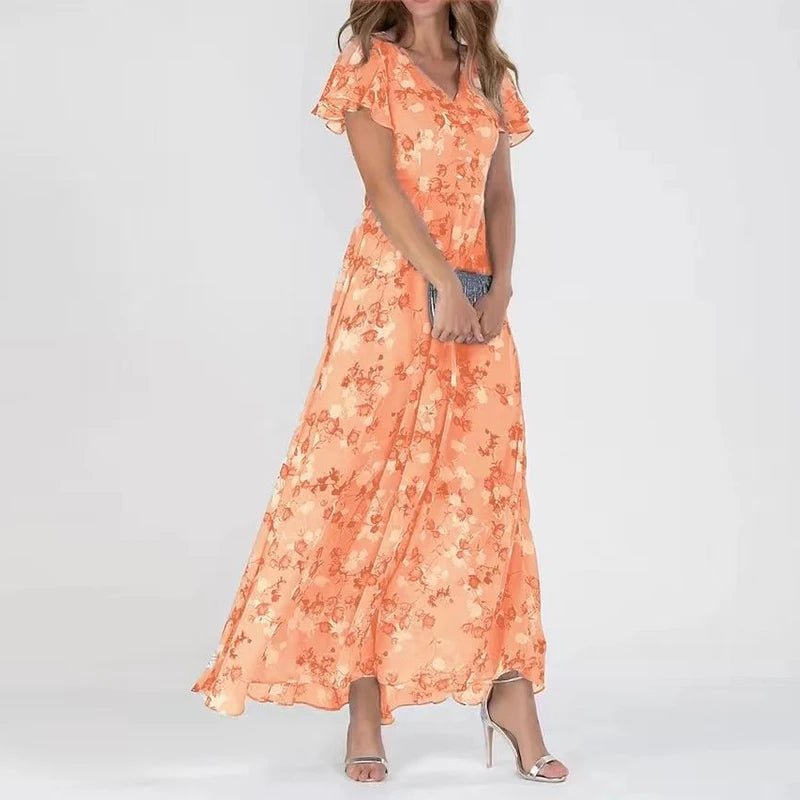 Floating Wrap Dress