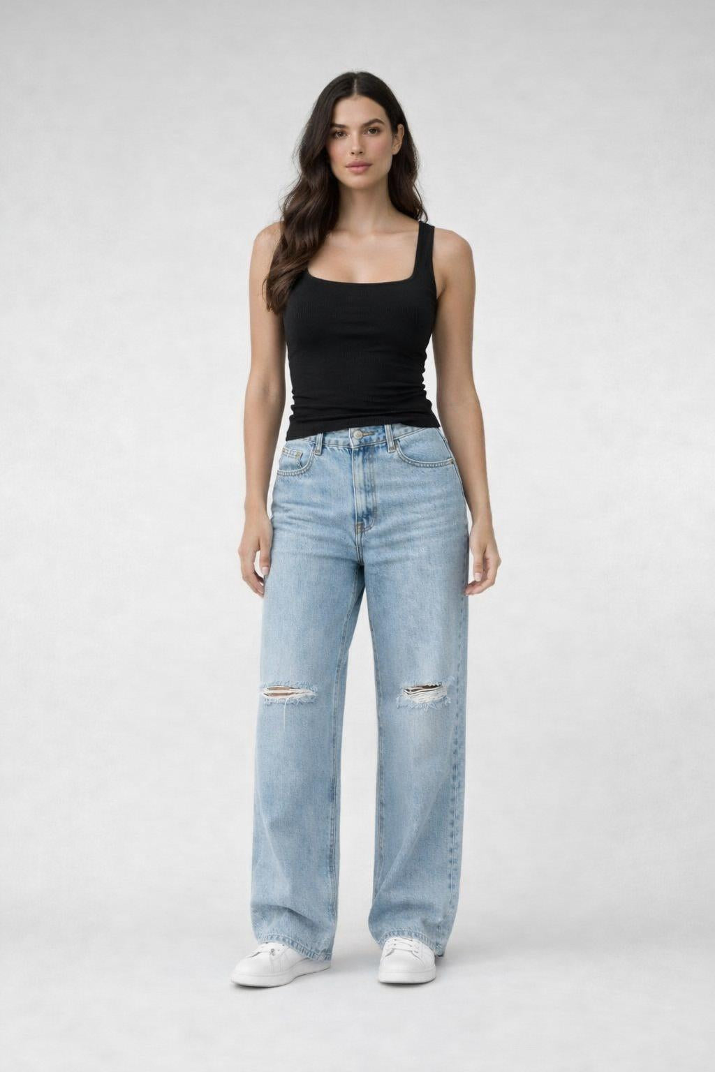 Square Line Top