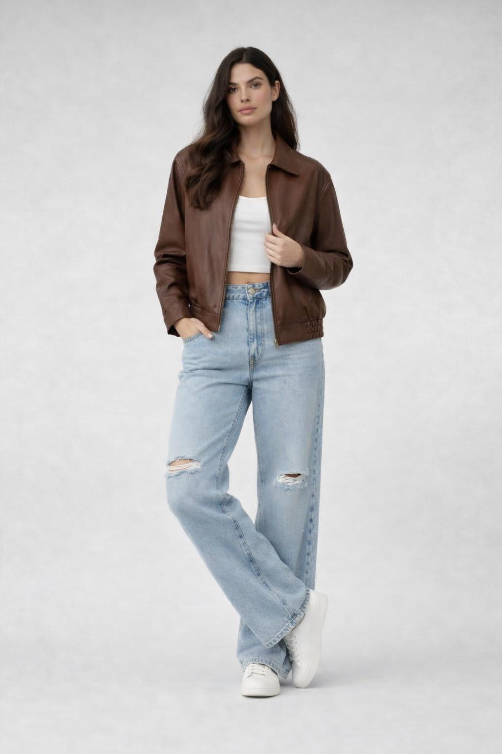 Vegan Leather Jacket