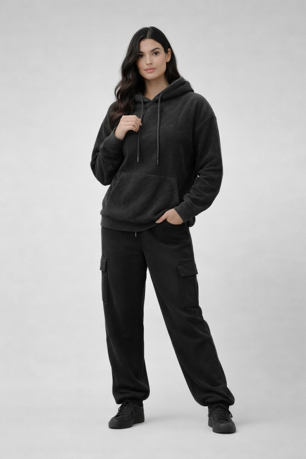 Soft Rib Hoodie