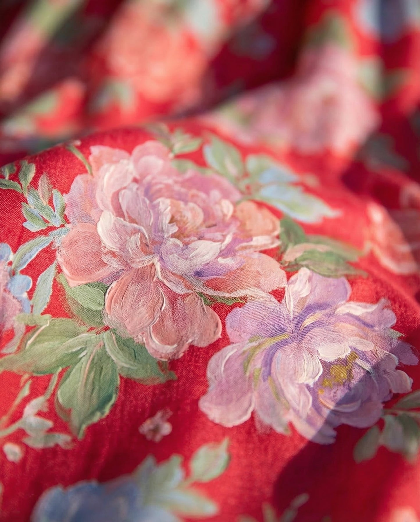 Field Print Dress