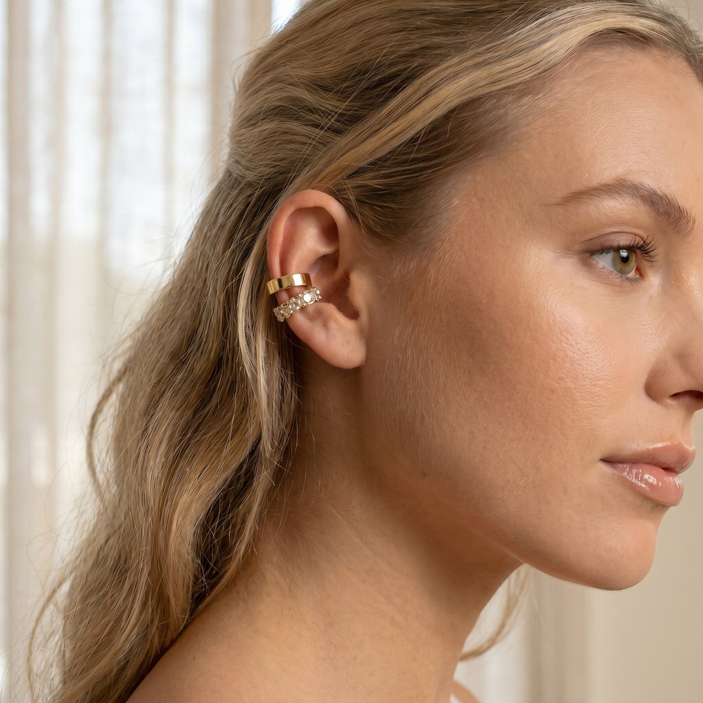 Soft Glow Ear Cuffs
